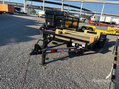 2026 Double A 21 ft T/A Tilt Deck Trailer (Unused)