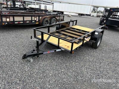 2026 Double A 6010EC 10 ft S/A مقطورة متعددة الأغراض (Unused)