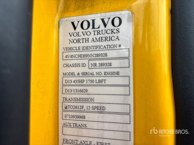 2022 Volvo T/A Sleeper Truck Tractor