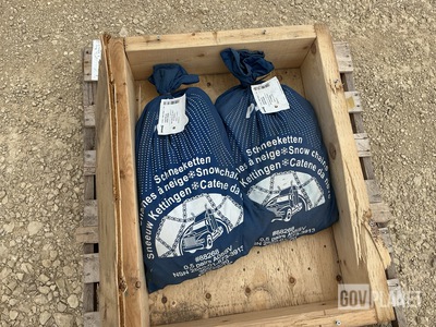 (2) Pairs of Pewag A05SV-88268 Tire Cross Chains