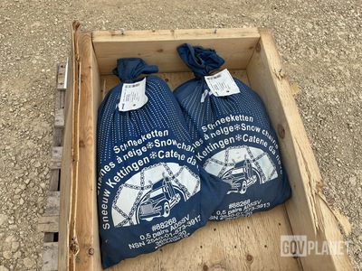 (2) Pairs of Pewag A05SV-88268 Tire Cross Chains