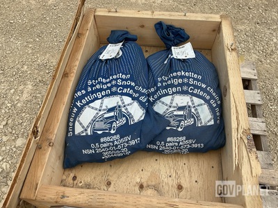 (2) Pairs of Pewag A05SV-88268 Tire Cross Chains