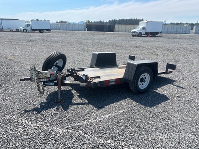2019 MMDI 410LPT 10 ft S/A Trencher Trailer