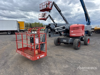 2017 Skyjack SJ46AJ 4WD Dual Fuel Articulating Boom Lift