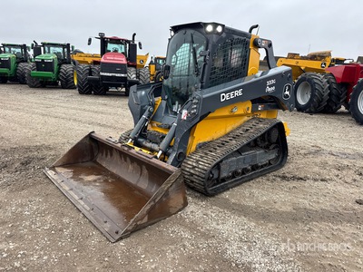 2024 John Deere 333G Two-Speed Chargeuse sur rails compacte