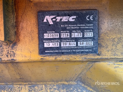 2023 K-TEC 1228 Pull Scraper