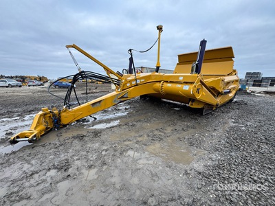 2023 K-TEC 1228 4 Tire Hydraulic Trimble GPS Pull Scraper