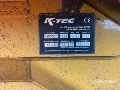 2023 K-TEC 1228 Pull Scraper