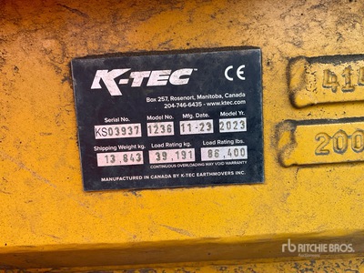 2024 K-TEC 1236 Pull Scraper