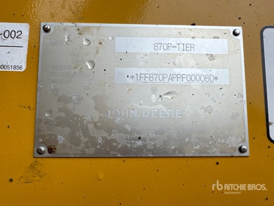 2024 John Deere 870 P-Tier VG Escavatore cingolato