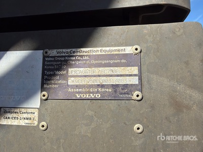 2021 Volvo EC750EL Tracked Excavator