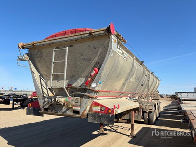 2009 Trout River Industries 39 ft Tri/A Live Bottom Trailer (Inoperable)