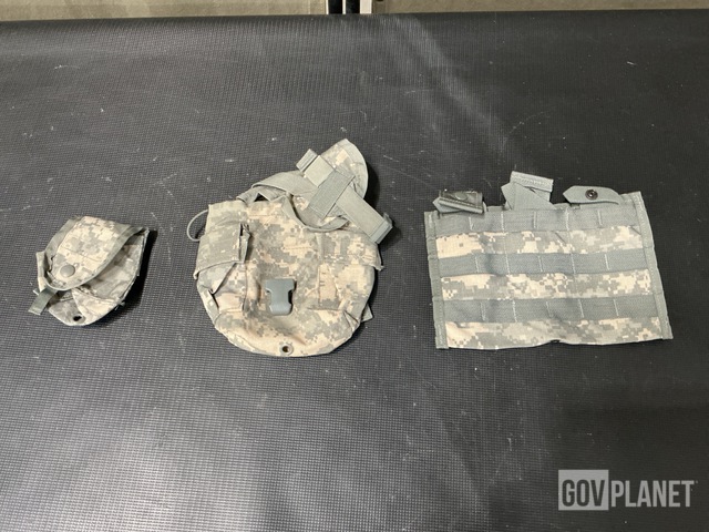 (240) M4 Three Mag Pouches, (229) Hand Grenade Pouches & (115) Canteen Pouches