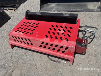 2026 GIYI GY-MRR60 47 in Mini Skid Steer Rock Rake - Fits MRR60 (Unused)