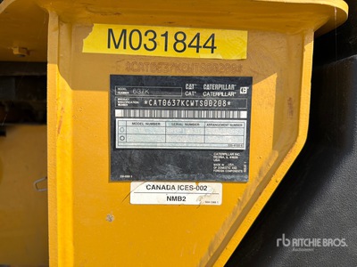 2023 Cat 637K Motorschraper