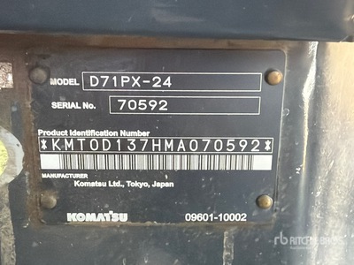 2022 Komatsu D71PX-24 Rupsdozer