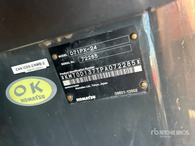 2024 Komatsu D71PX-24 ブルドーザー