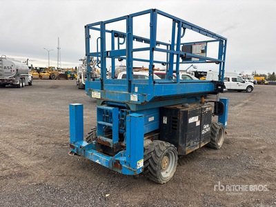 2014 Genie GS-2669RT 4x4 Dual Fuel Scissor Lift