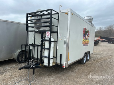2025 16 ft T/A Food Concession Trailer