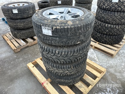 Quantity of (4) Michelin Latitude X-Ice Mixed Winter Tyres