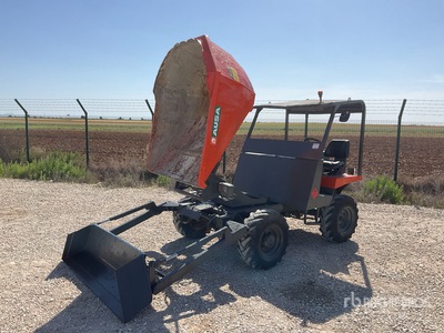 2008 Ausa D250RHGS 4x4 Self-Loading Swivel Dumper