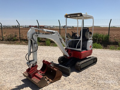 2017 Takeuchi TB215R を見 Mini Excavator