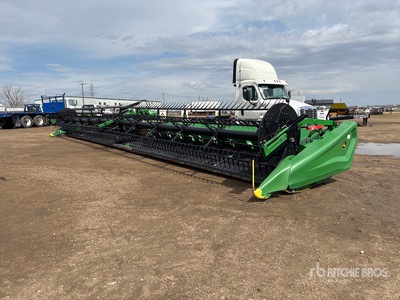 2023 John Deere HD50F 50 ft Hinged Flex Draper Testata mietitrebbia