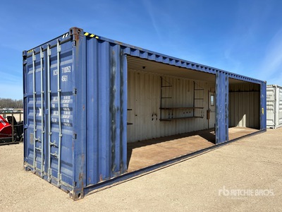 40 ft High Cube Open-Sided Storage Container