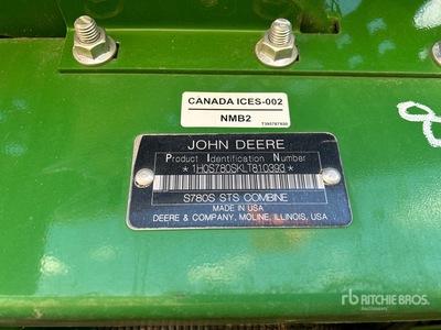 2020 John Deere S780 Cosechadora