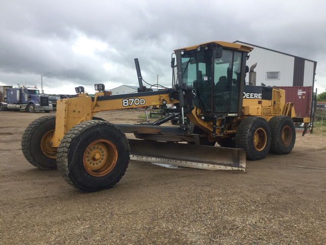 2005 John Deere 870D Motor Grader