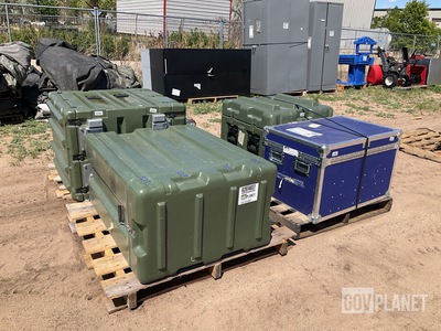 (4) Assorted Storage Cases