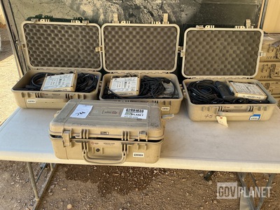 (4) Iris Technology Spaces II Solar Portable Communications Energy Systems