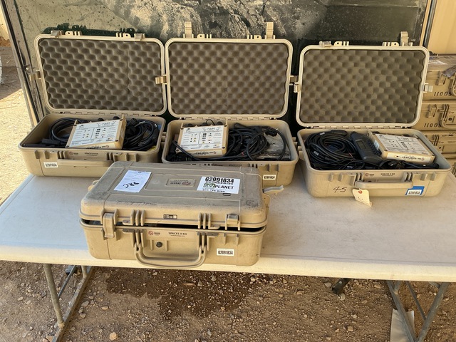 (4) Iris Technology Spaces II Solar Portable Communications Energy Systems