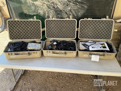 (3) Iris Technology Spaces II Solar Portable Communications Energy Systems
