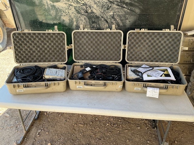 (3) Iris Technology Spaces II Solar Portable Communications Energy Systems