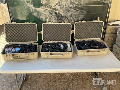 (3) Iris Technology Spaces II Solar Portable Communications Energy Systems