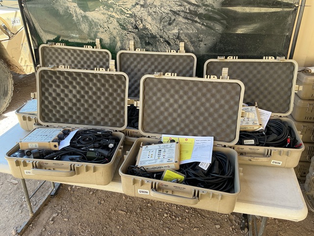 (5) Iris Technology Spaces II Solar Portable Communications Energy Systems