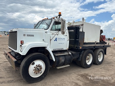 1988 GMC Brigadier Fuel and Lube Truck