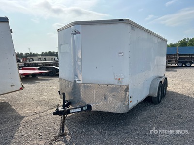 2009 Mongoose 14 ft T/A Enclosed Trailer
