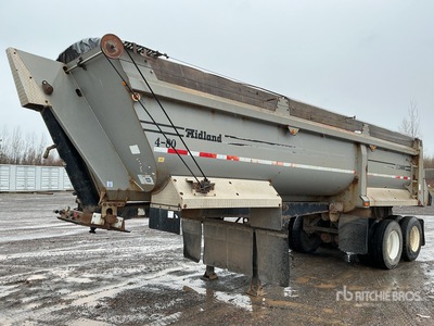 2010 Midland SK2400 T/A End Dump Trailer