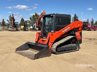 2017 Kubota SVL75-2HWC Two-Speed Compacte Schranklader