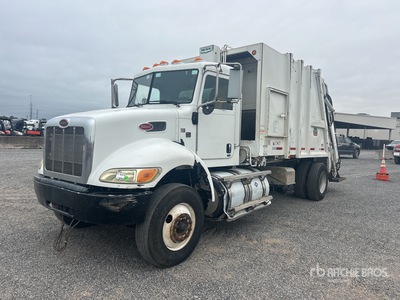 2015 Peterbilt 382 4x2 Rear Loader Waste Collection Truck