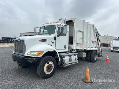 2015 Peterbilt 382 4x2 Rear Loader Waste Collection Truck