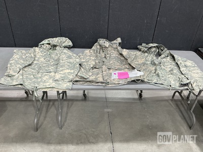 (7) Cold Weather Parkas, (5) Wet Weather Parkas & (7) Wet Weather Jackets