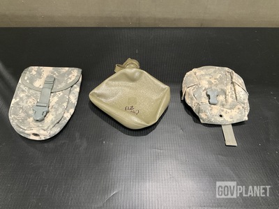(64) General Purpose Canteen Pouches, (61) Water Canteens & Assorted Items