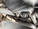 Engine with A/C Compressor