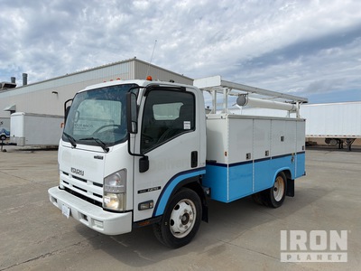 2014 Isuzu NPR 4x2 Utility Truck