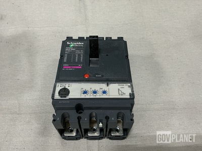(3) Assorted Schneider Circuit Breakers