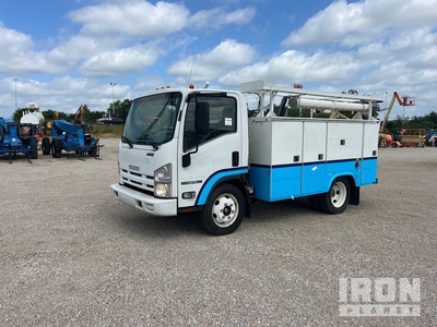 2014 Isuzu NPR HD 4x2 Utility Truck