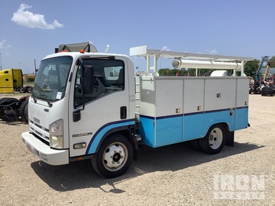 2014 Isuzu NPR HD 4x2 Utility Truck